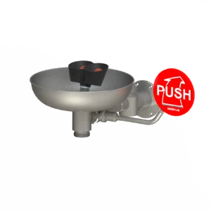 Wall Mounted Eye and face Shower with Bowl- Stainless Steel - 316L - product image